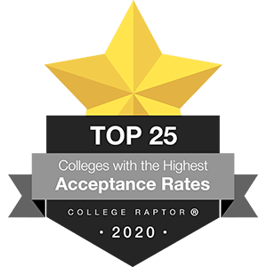 Top 25 Best Colleges with the Highest Acceptance Rates 2020