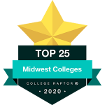 Best Midwest Colleges Badge