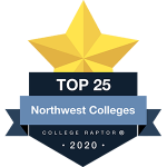Best Northwest Colleges Badge
