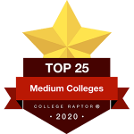 Best Medium Colleges Badge