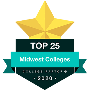 Best Midwest Colleges Badge