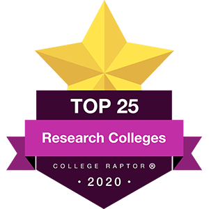 Best Research Colleges Badge