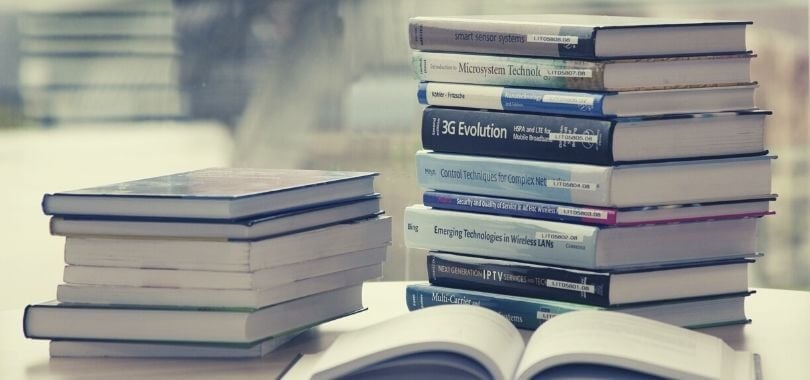 College major textbooks.