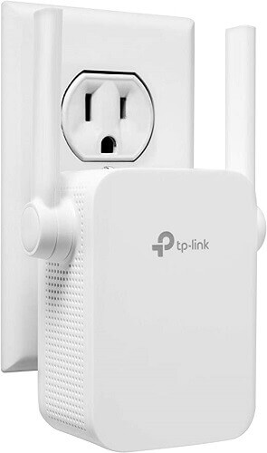 TP Link wifi extender. Clicking will lead to its Amazon page. 