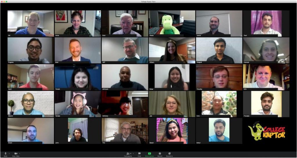 College Raptor company photo