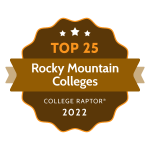 Top rocky mountain colleges 2023 badges.