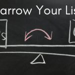what to look for when narrowing your list