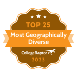 Most Geographically Diverse Colleges 2023.