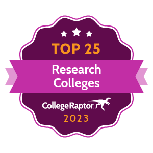 Top research colleges 2023.