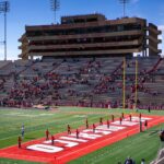 University of New Mexico football field.