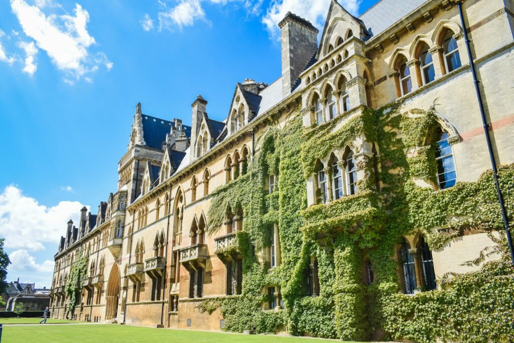 Boarding school building.